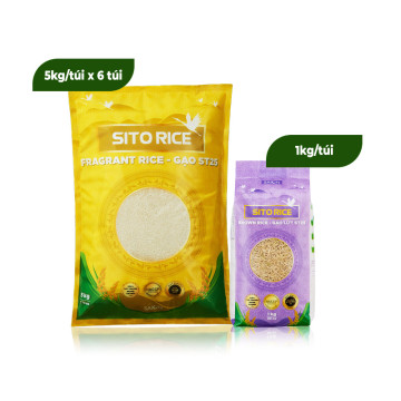 EC-SITO- Combo 30kg gạo...