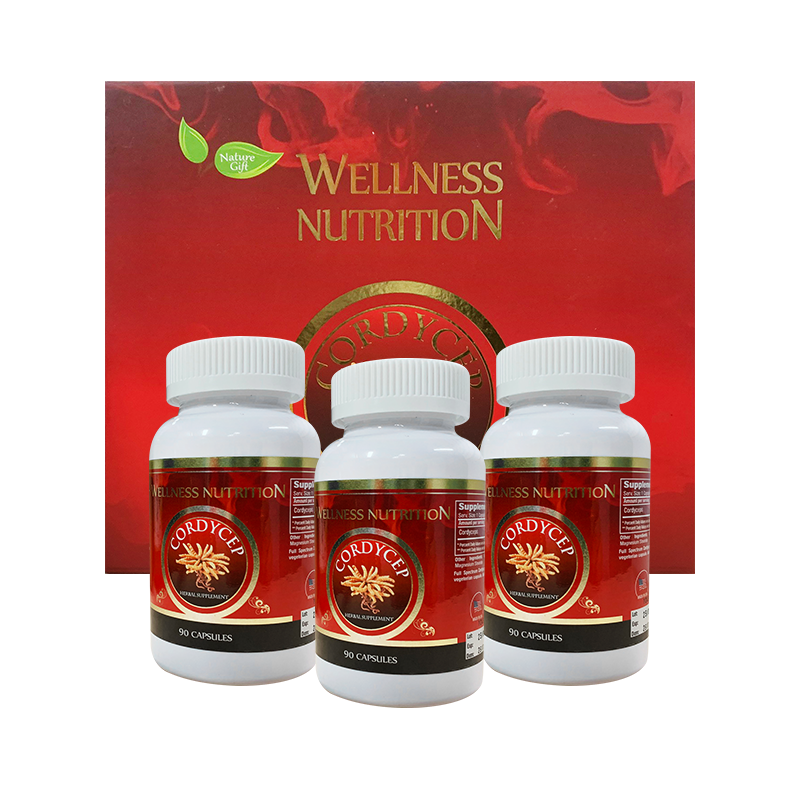 REC_Nature Gift_Bộ 3 Hộp TPBVSK Wellness Nutrition (90 viên/ hộp) - Tặng 1 Hộp TPBVSK Wellness Nutrition (90 viên/hộp) + 1 Quạt máy + 1 Gói kẹo sâm