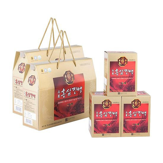 Chong Kun Dang - Combo 2 hộp (30 gói/ hộp) nước chiết xuất hồng sâm Hàn Quốc 6 năm tuổi 70ml/gói - Tặng 1 máy xay đa năng Bokuk