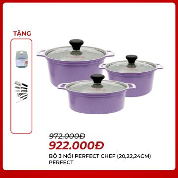 Perfect - Bộ 3 nồi Perfect...