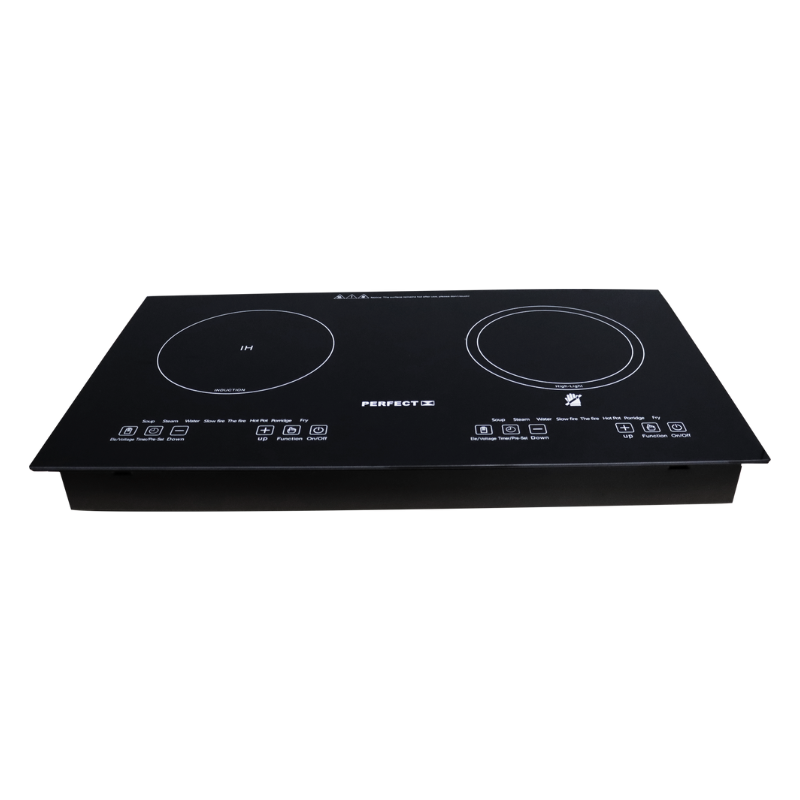 RC - PERFECT - Bếp đôi điện từ hồng ngoại PF-BD2889 tặng 1 chảo chống dính perfect chef 26cm
