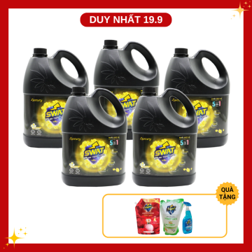 SWAT - 5 can nước giặt...