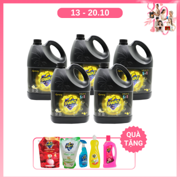SWAT - 5 can nước giặt...
