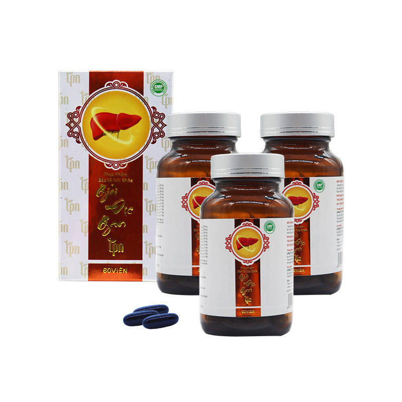 REC-TPN-3 hộp Giải Độc Gan TPN (180 viên) + 1 hộp trà sâm Wongin-T + 1 kẹo sâm 200gr