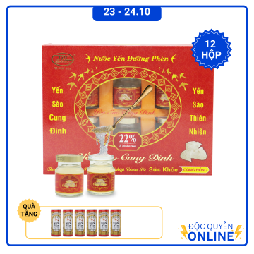 Rec-Cung Đình-12 hộp nước...