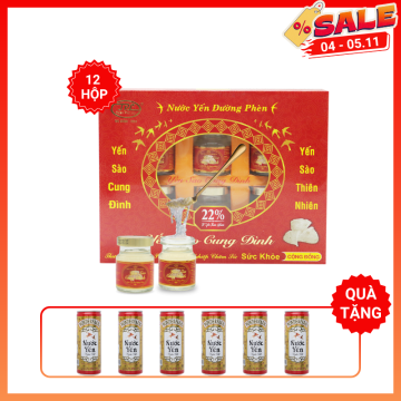 Rec-Cung Đình-12 hộp nước...