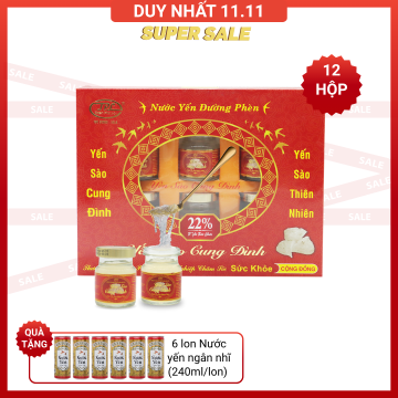 Rec-Cung Đình-12 hộp nước...