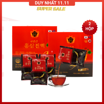 Elnutri - 120 gói Hồng sâm...