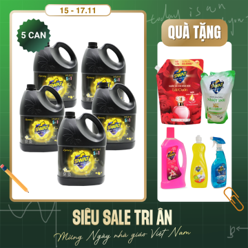 SWAT - 5 can nước giặt...