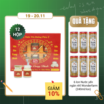 Rec-Cung Đình-12 hộp nước...