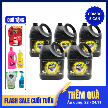 SWAT - 5 can nước giặt...