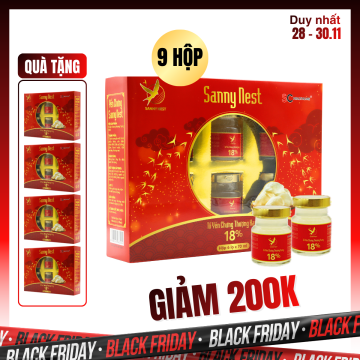 REC-SannyNest-9 hộp yến...