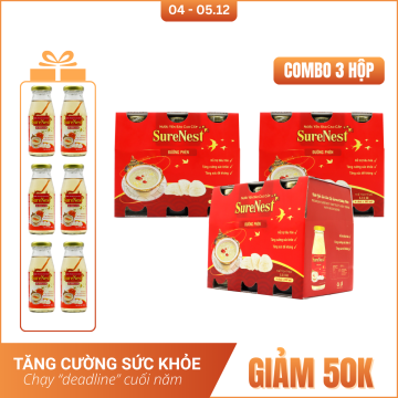 SureNest - Combo 3 Hộp yến...