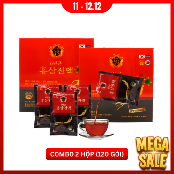 Elnutri - 120 gói Hồng sâm...