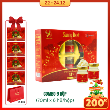 REC-SannyNest-9 hộp yến...