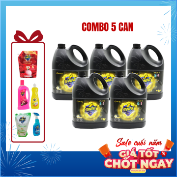 SWAT - 5 can nước giặt...