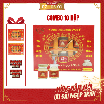 Rec-Cung Đình_10 hộp yến...
