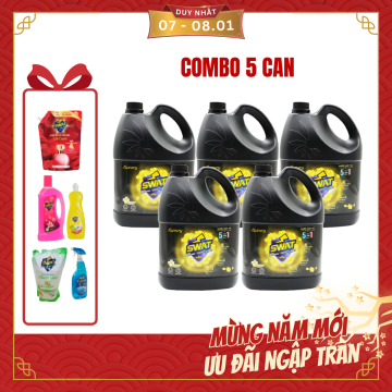 SWAT - 5 can nước giặt...