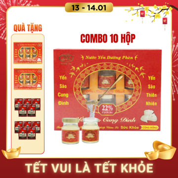 Rec-Cung Đình_10 hộp yến...