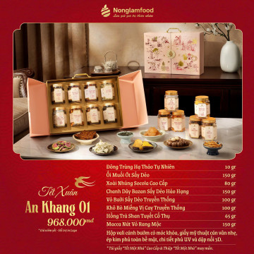 Bộ quà Tết Xuân An Khang 01