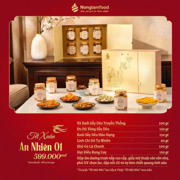 Bộ quà Tết Xuân An Nhiên 01
