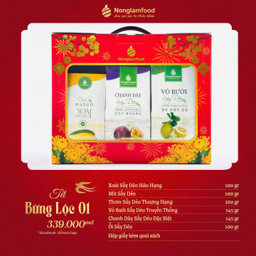 Bộ quà Tết Xuân Bừng Lộc 01