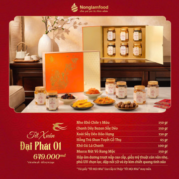 Bộ quà Tết Xuân Đại Phát 01