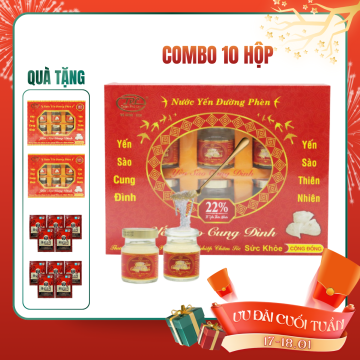 Rec-Cung Đình_10 hộp yến...