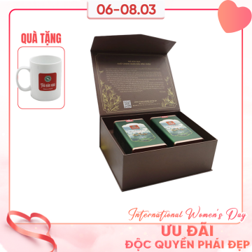 Kim Tuyên - Bộ 2 hộp trà...