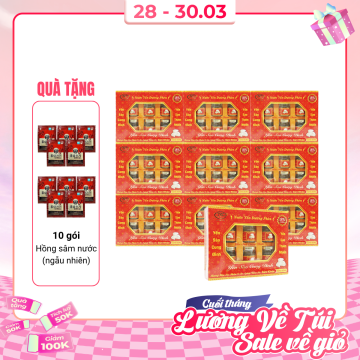 RC-CungĐình-10 hộp yến sào...