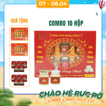 Rec-Cung Đình_10 hộp yến...