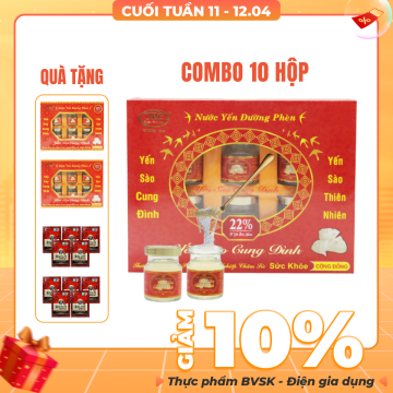 Rec-Cung Đình_10 hộp yến...