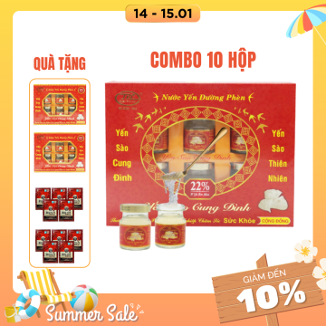 Rec-Cung Đình_10 hộp yến...