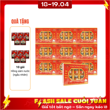 RC-CungĐình-10 hộp yến sào...