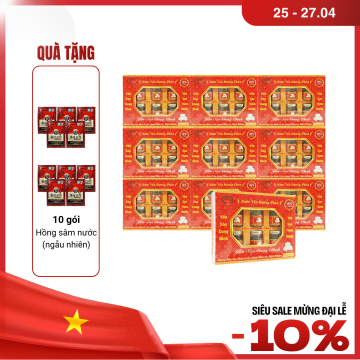 RC-CungĐình-10 hộp yến sào...