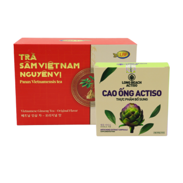 REC - 1 hộp trà sâm Việt...