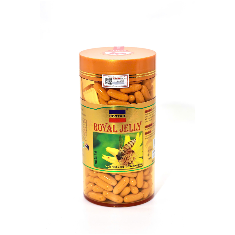 RC_COSTAR_1 hộp Costar Royal Jelly (365 viên) + 1 hộp Costar Royal Jelly (100 viên) + 1 hộp garlic oil (60viên/hộp)