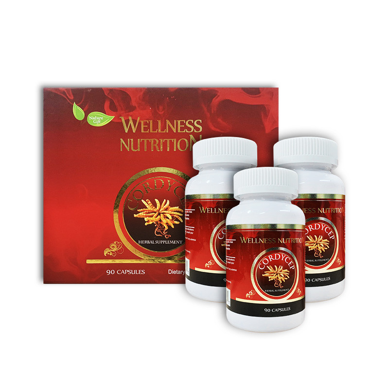 [GG]-REC_Nature Gift_Combo 3 hộp TPBVSK Wellness Nutrition (90 viên/hộp) + 1 hộp cùng loại + 1 hộp Green Living bổ não (60 viên)