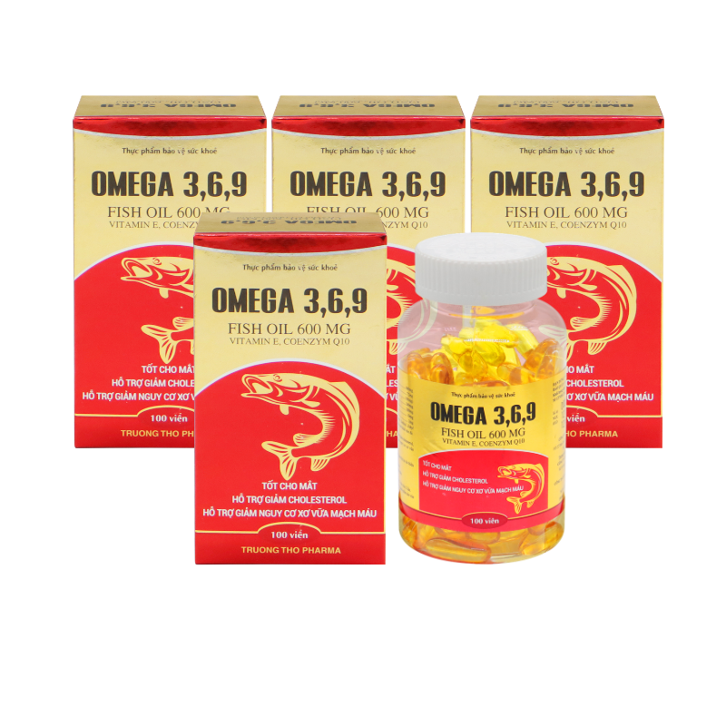 [GG]-REC_TruongThoPharma_4 Hộp TPBVSK Omega 3,6,9 (100 viên/hộp) + 1 Hộp TPBVSK Omega 3,6,9 (100 viên/hộp)
