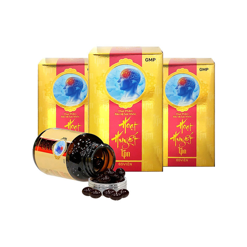 REC-TPN-3 hộp Hoạt Huyết TPN (180 viên) + 1 hộp Hoạt Huyết (60 viên)